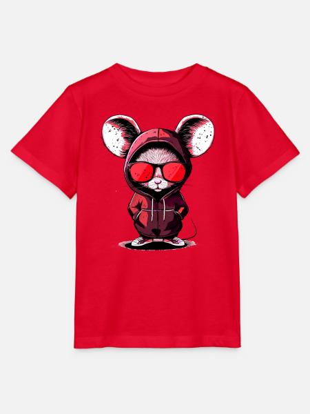 cooles Design - Stanley/Stella Kinder T-Shirt MINI CREATOR  - Rot