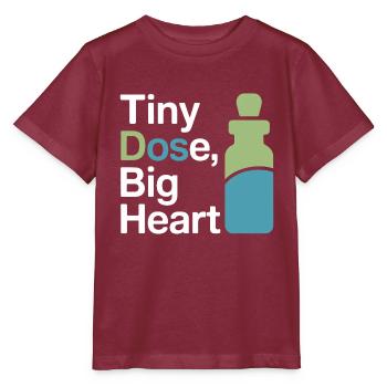 Certified Clinical Micro-Dose Practitioner Apparel - Stanley/Stella MINI CREATOR Kids’ T-Shirt - burgundy - Front - Kain (125cm)
