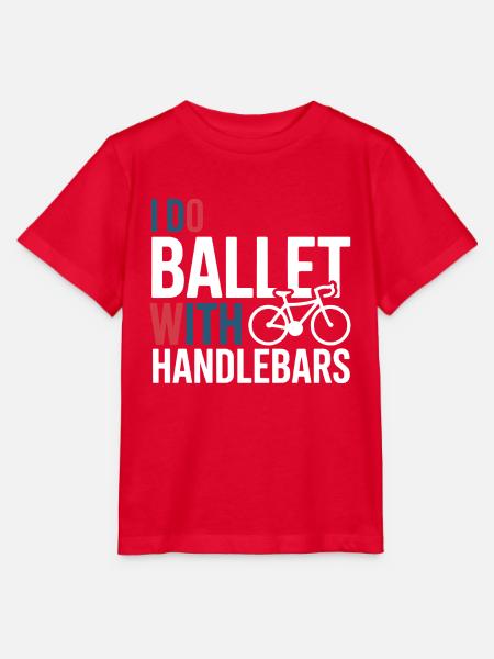 Professionelle Fahrradakrobatik-Performancekunst - Stanley/Stella Kinder T-Shirt MINI CREATOR - Rot
