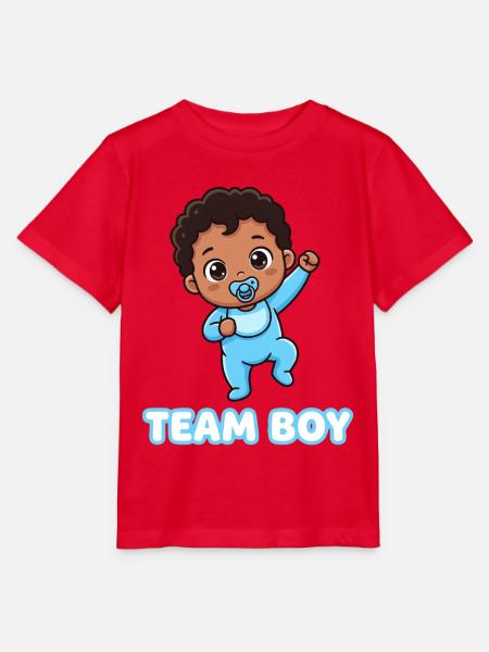 Team Boy Süßes Baby Design - Stanley/Stella Kinder T-Shirt MINI CREATOR - Rot