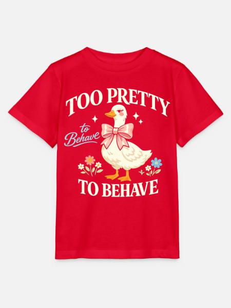 Freche Ente - Stanley/Stella Kinder T-Shirt MINI CREATOR  - Rot