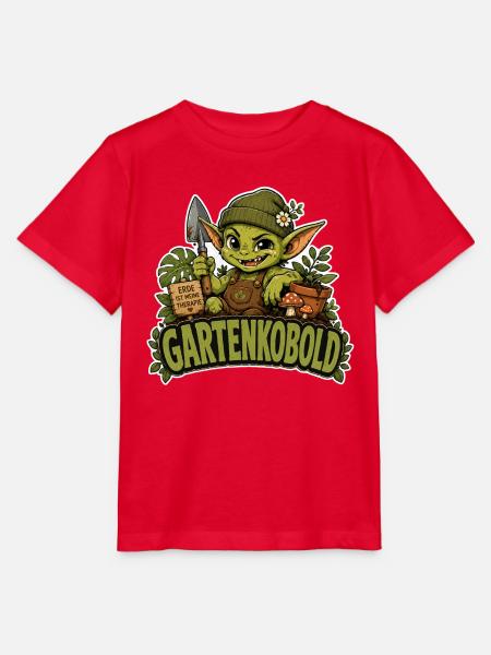 Gartenkobold - Stanley/Stella Kinder T-Shirt MINI CREATOR - Rot