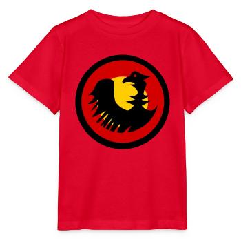 German Eagle Black Red Gold - Stanley/Stella MINI CREATOR Kids’ T-Shirt - red - Front - Jaiden (125cm)