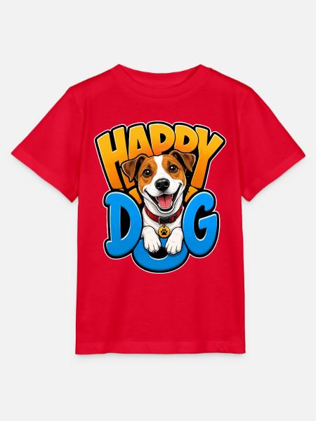 Jack Russell Terrier - Stanley/Stella Kinder T-Shirt MINI CREATOR - Rot