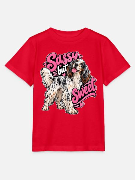 Englischer Zuspieler - Stanley/Stella Kinder T-Shirt MINI CREATOR  - Rot