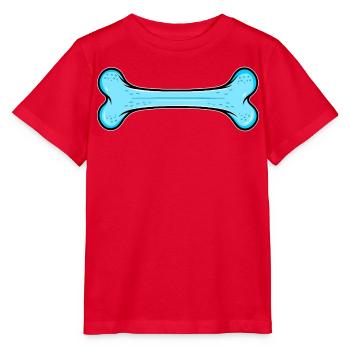 Blauer Hundknochen Comic - Stanley/Stella Kinder T-Shirt MINI CREATOR  - Rot - Vorne - Jaiden (125cm)