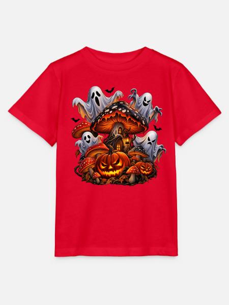 Spüre das Geheimnis der Halloween-Nacht! - Stanley/Stella Kinder T-Shirt MINI CREATOR - Rot