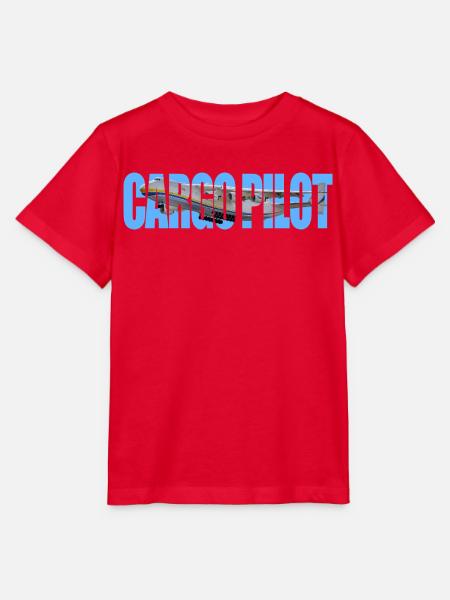 Cargo pilot An-225 - Stanley/Stella Kinder T-Shirt MINI CREATOR - Rot