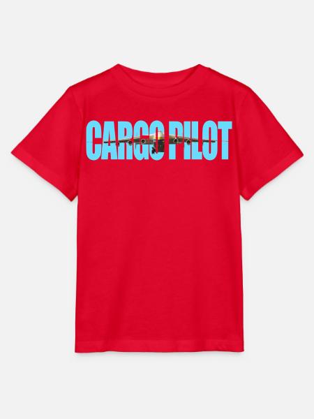 Cargo pilot An-225 - Stanley/Stella Kinder T-Shirt MINI CREATOR - Rot