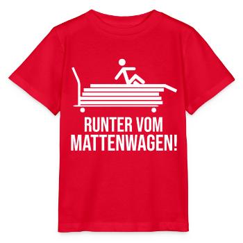 Sportlehrer Sportlehrerin Sportunterricht lustig - Stanley/Stella Kinder T-Shirt MINI CREATOR  - Rot - Vorne - Jaiden (125cm)