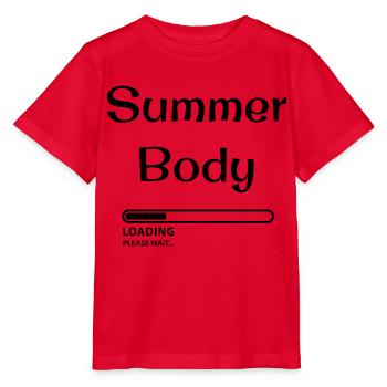 Summer Body Loading - Stanley/Stella MINI CREATOR Kids’ T-Shirt - red - Front - Jaiden (125cm)