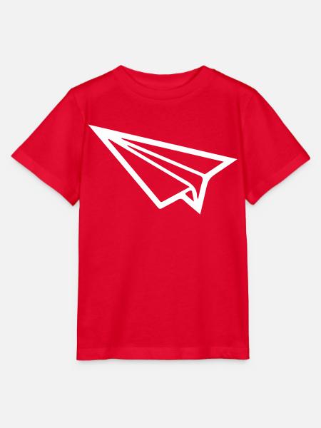 Papierflieger - Stanley/Stella Kinder T-Shirt MINI CREATOR - Rot
