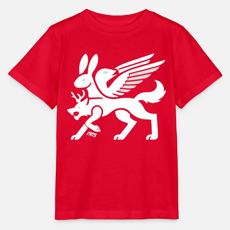 Wolpertinger - Stanley/Stella Kinder T-Shirt MINI CREATOR - Rot