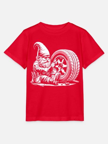 Automechaniker - Stanley/Stella Kinder T-Shirt MINI CREATOR - Rot