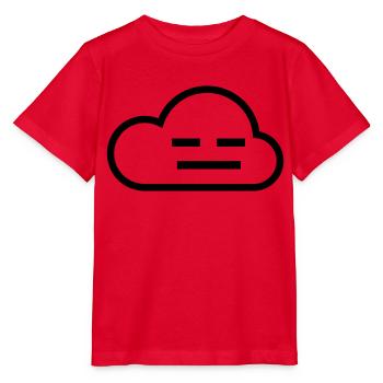 Clouds - Stanley/Stella MINI CREATOR Kids’ T-Shirt - red - Front - Jaiden (125cm)