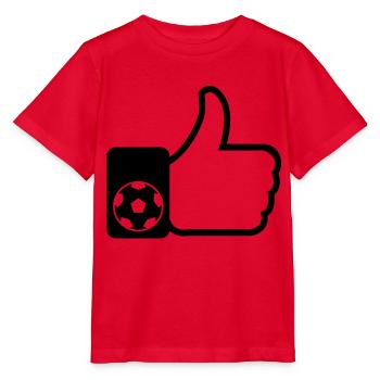 Wie beim Fußball - Stanley/Stella Kinder T-Shirt MINI CREATOR  - Rot - Vorne - Jaiden (125cm)