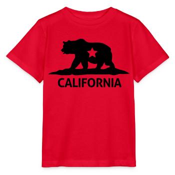 california - Stanley/Stella MINI CREATOR Kids’ T-Shirt - red - Front - Jaiden (125cm)