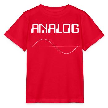 Analog - Stanley/Stella Kinder T-Shirt MINI CREATOR  - Rot - Vorne - Jaiden (125cm)