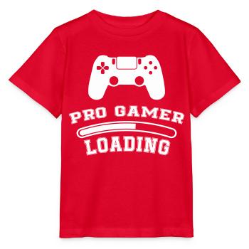 Chargement Pro Gamer - T-shirt bio MINI CREATOR Stanley/Stella Enfant - rouge - Devant - Jaiden (125cm)