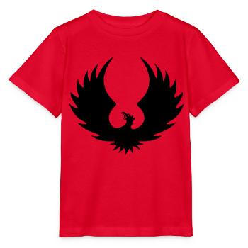 Phoenix 2 - T-shirt bio MINI CREATOR Stanley/Stella Enfant - rouge - Devant - Jaiden (125cm)