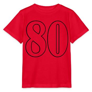 80 - Stanley/Stella Kinder T-Shirt MINI CREATOR  - Rot - Vorne - Jaiden (125cm)