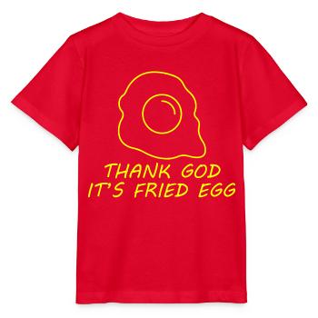 Fun Fun Drôle - T-shirt bio MINI CREATOR Stanley/Stella Enfant - rouge - Devant - Jaiden (125cm)