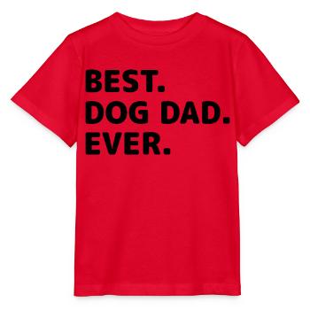 Dog Hund - Stanley/Stella Kinder T-Shirt MINI CREATOR  - Rot - Vorne - Jaiden (125cm)