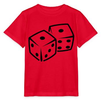 dices - Stanley/Stella MINI CREATOR Kids’ T-Shirt - red - Front - Jaiden (125cm)