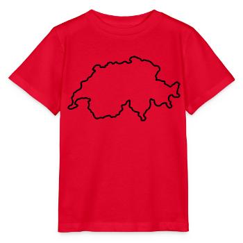 carte_suisse2 - Stanley/Stella Kinder T-Shirt MINI CREATOR  - Rot - Vorne - Jaiden (125cm)