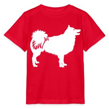 Hund Dog - Stanley/Stella Kinder T-Shirt MINI CREATOR  - Rot - Vorne - Jaiden (125cm)