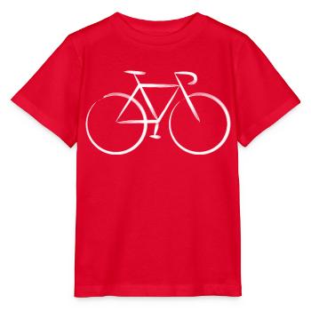 Wasserzeichen Fahrrad - Stanley/Stella Kinder T-Shirt MINI CREATOR  - Rot - Vorne - Jaiden (125cm)