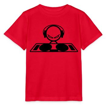 DJ - T-shirt bio MINI CREATOR Stanley/Stella Enfant - rouge - Devant - Jaiden (125cm)