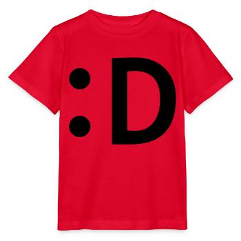 :D smiley lachen - Stanley/Stella Kinder T-Shirt MINI CREATOR  - Rot - Vorne - Jaiden (125cm)