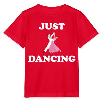 Dancing Dance Music - Stanley/Stella Kinder T-Shirt MINI CREATOR  - Rot - Vorne - Jaiden (125cm)