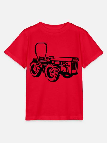 Holder Knicklenker AM2 AG3 Traktor Schlepper - Stanley/Stella Kinder T-Shirt MINI CREATOR - Rot