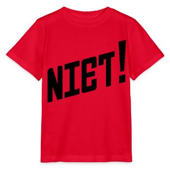 Sagen Sie es in Russisch: Niet! - Stanley/Stella Kinder T-Shirt MINI CREATOR  - Rot - Vorne - Jaiden (125cm)