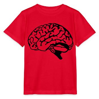 brain - Stanley/Stella MINI CREATOR Kids’ T-Shirt - red - Front - Jaiden (125cm)