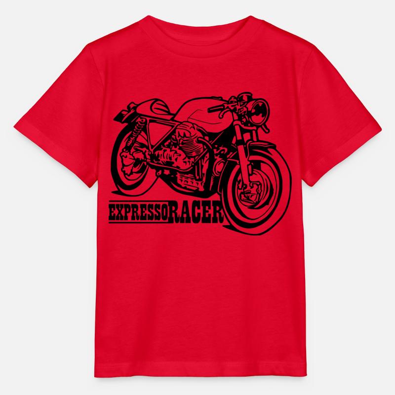 Expresso Racer - T-shirt bio MINI CREATOR Stanley/Stella Enfant - rouge