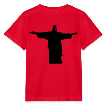 christ jesus - T-shirt bio MINI CREATOR Stanley/Stella Enfant - rouge - Devant - Jaiden (125cm)