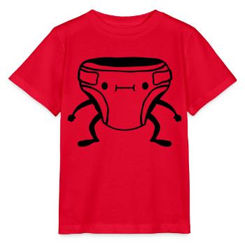 Visage de couche vivante - T-shirt bio MINI CREATOR Stanley/Stella Enfant - rouge - Devant - Jaiden (125cm)