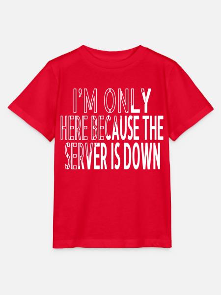 frontend developer fathersday computer scientist - Stanley/Stella Kinder T-Shirt MINI CREATOR - Rot