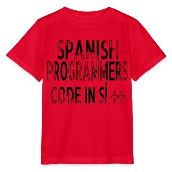 PC C Plus Plus Computer Admin Cool - Stanley/Stella MINI CREATOR Kids’ T-Shirt - red - Front - Jaiden (125cm)