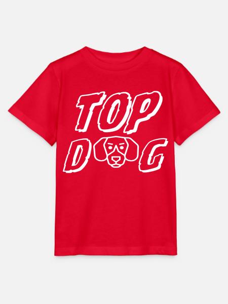 TOP DOG - Stanley/Stella Kinder T-Shirt MINI CREATOR - Rot