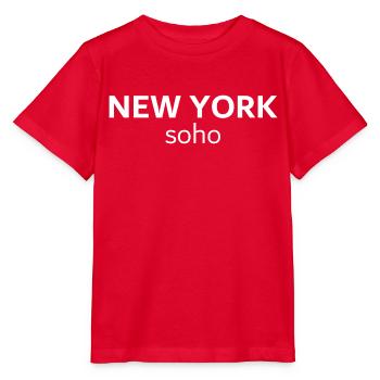 New York - Soho - USA - America - NYC - Stanley/Stella MINI CREATOR Kids’ T-Shirt - red - Front - Jaiden (125cm)