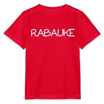 Rabauke - ungehobelter Mensch - ungezogenes Kind - Stanley/Stella Kinder T-Shirt MINI CREATOR  - Rot - Vorne - Jaiden (125cm)