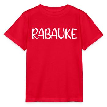 Rabauke - ungehobelter Mensch - ungezogenes Kind - Stanley/Stella Kinder T-Shirt MINI CREATOR  - Rot - Vorne - Jaiden (125cm)