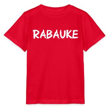 Rabauke - ungehobelter Mensch - ungezogenes Kind - Stanley/Stella Kinder T-Shirt MINI CREATOR  - Rot - Vorne - Jaiden (125cm)