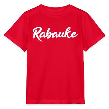 Rabauke - ungehobelter Mensch - ungezogenes Kind - Stanley/Stella Kinder T-Shirt MINI CREATOR  - Rot - Vorne - Jaiden (125cm)