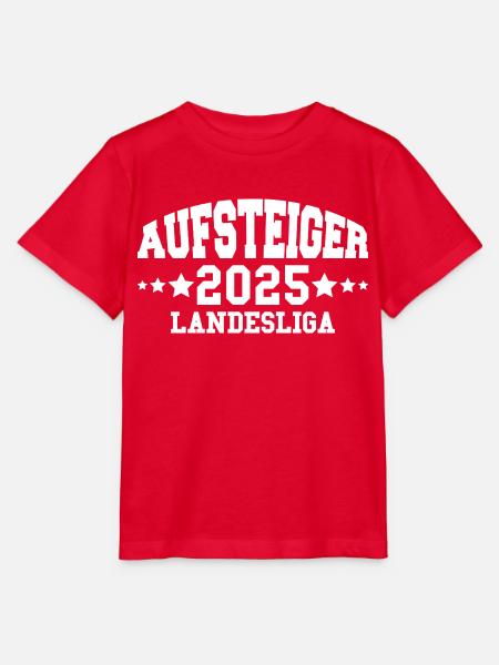 Aufsteiger 2024 Landesliga Aufstieg Fußball - Stanley/Stella Kinder T-Shirt MINI CREATOR  - Rot