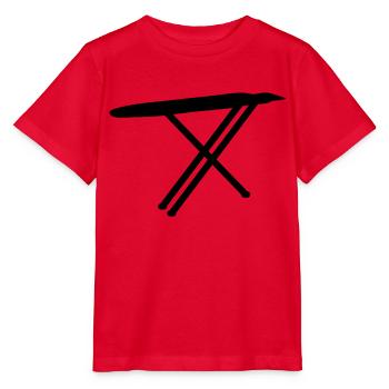 ironing board - Stanley/Stella MINI CREATOR Kids’ T-Shirt - red - Front - Jaiden (125cm)